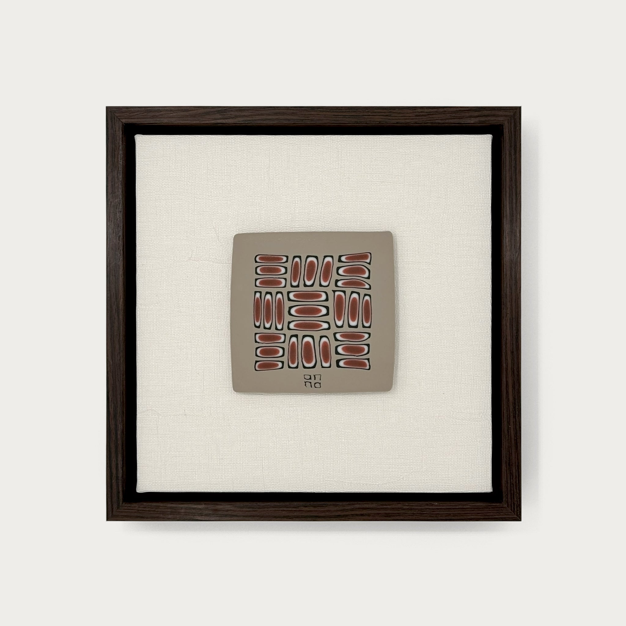 Dark Walnut / Ecru Panel