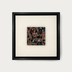Black Frame / Ecru Panel